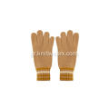 Boy`s Girl's Knitted Full Fingers Winter Warm Gloves